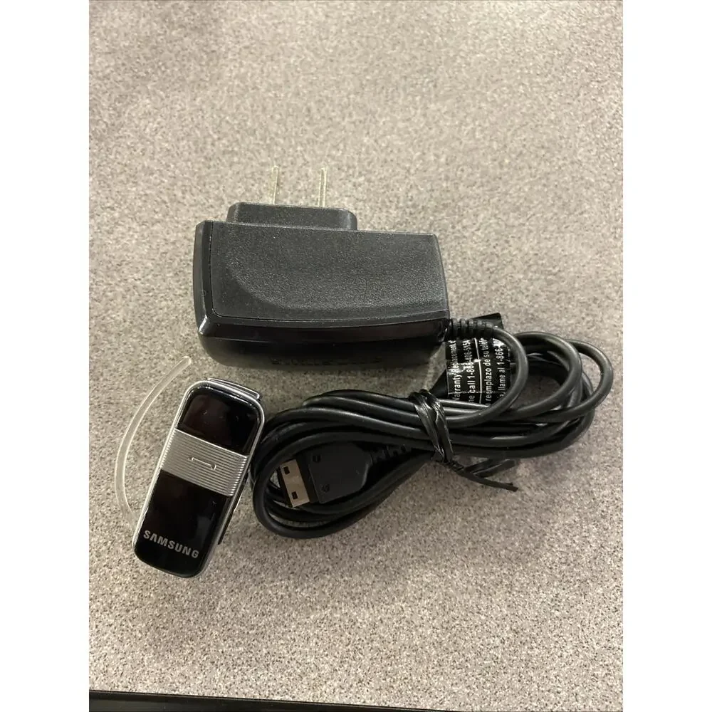 Open Box Samsung WEP475 Progressive Noise Filtering Bluetooth Headset TESTED
